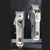 Electric Hair Trimmer Grooming LED Display High Performance Rechargeable Professional Hair Cutting Kit