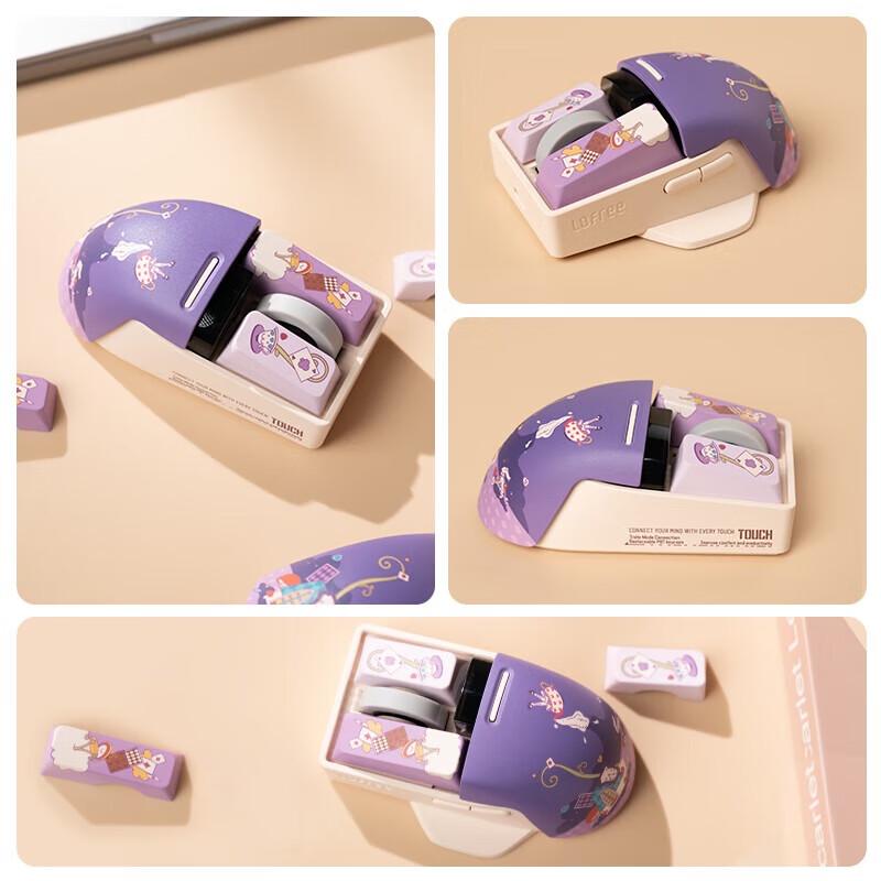 Lofree DOT Wireless Mouse with Alice Back Cover Set