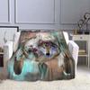 3D Одеяло с изображением волка, диванные одеяла для кроватей, супермягкое теплое одеяло, фланелевое одеяло, портативное дорожное одеяло