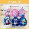 Dinosaur Mermaid Cat Shark Patterns Backpack Breathable Nylon Straps Shoulder