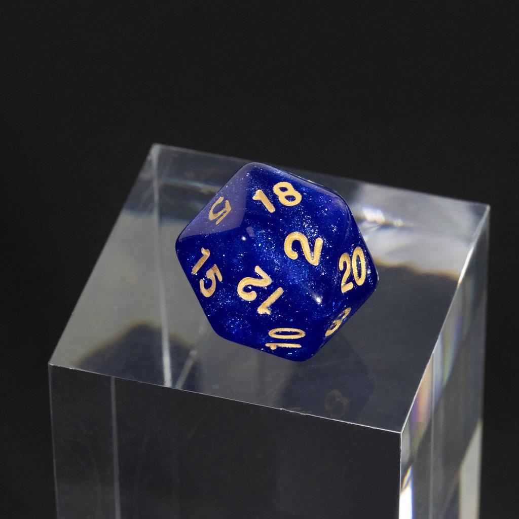 7pcs Dice DND D4, D6, D8, D10, D%, D12, D20 Board Game Accessories Polyhedral Glitter Dice Set