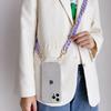 Colour Acrylic Chain Crossbody Shockproof Lanyard Phone Case For iPhone 15 16 pro 13 12 11 14 Pro Max Hand Chain Clear Cover