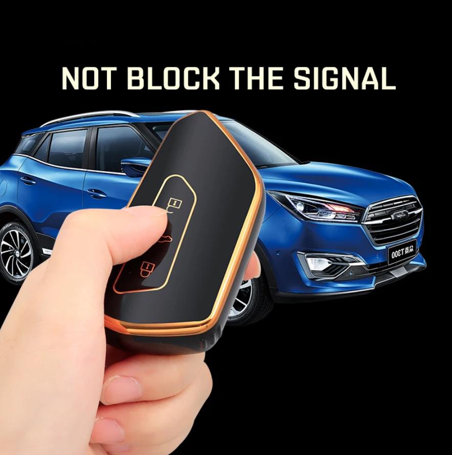 Модный чехол для ключей из ТПУ для Volkswagen VW Golf 8 MK8 ID-4 ID-6 для Skoda Octavia A8 для Seat Leon FR MK4 Cupra