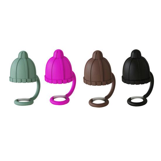 4Pcs Straw Cover Cute Hat Silicone Straw Toppers Dustproof Splashproof Straw Lid Water Bottle Accessory