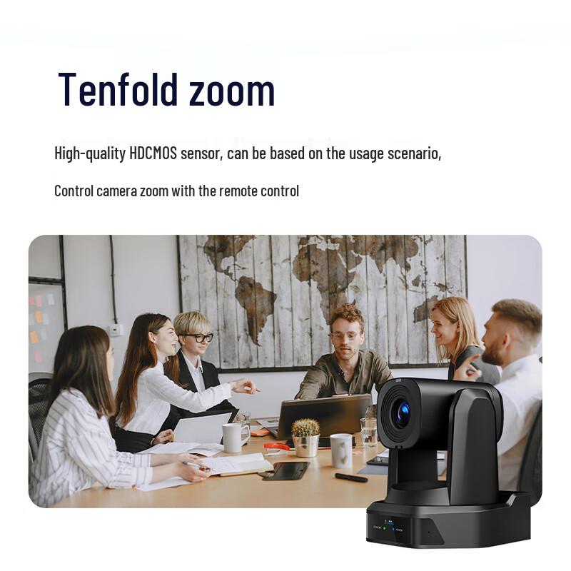 Runpu 10x Optical Zoom USB PTZ Video Conference Camera (CN version)