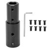 Handlebar Extension Pipe Aluminium Alloy Heightening Pole Riser for M365 1s Pro Pro 2 Essential Lite Black