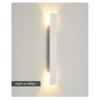 Outdoor Waterproof Wall Lamps Strip Aluminum Wall Lights 18W LED Black Wall Lamp Bedroom Exterior Outdoor Lighting Fixtures