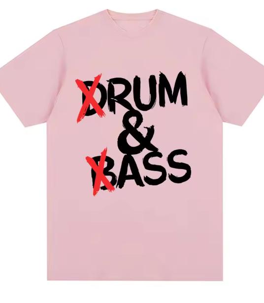 Funny Drum And Bass T Shirts Rum And Ass Lovers Jokes Short Sleeve Cotton Soft Tshirt Unisex Fashion Casual Tee Shirt Tops