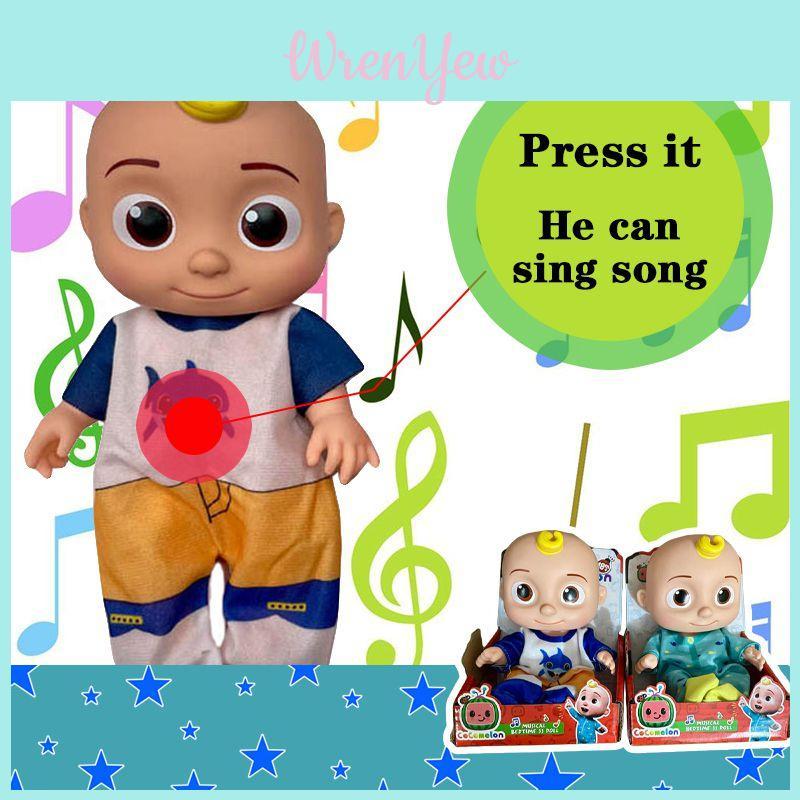 Adorable Cocomelon Jj Music Toy With Melon Design Perfect For Young Fans