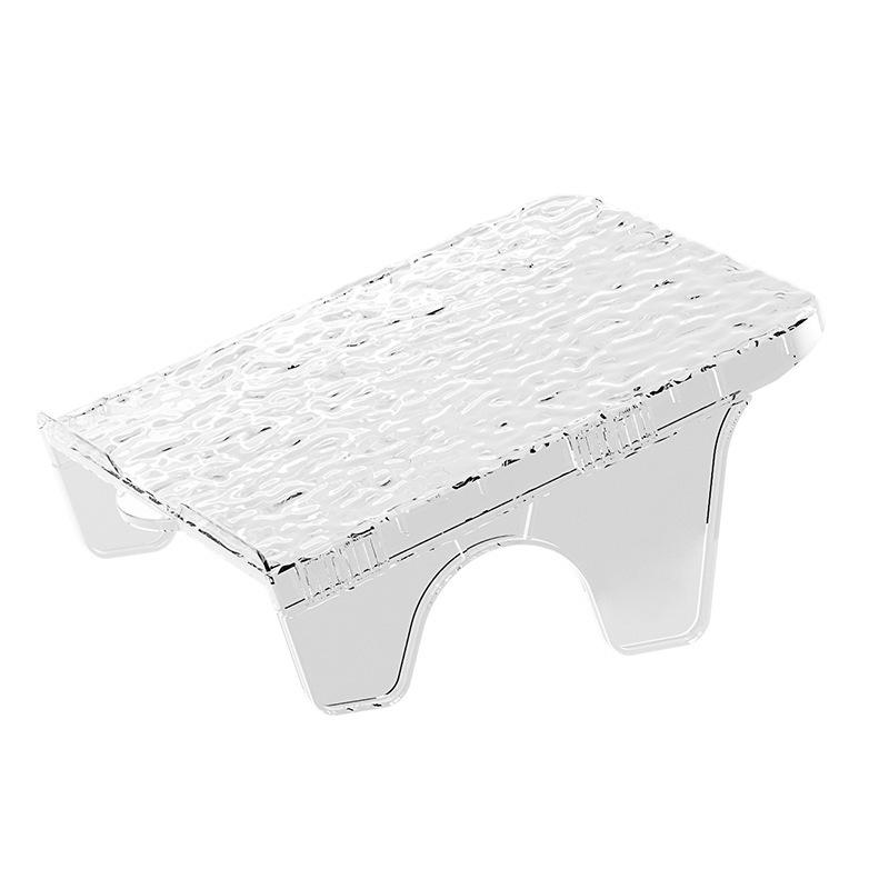 Двухъярусная минималистичная обувница - Складная, компактная полка для хранения обуви