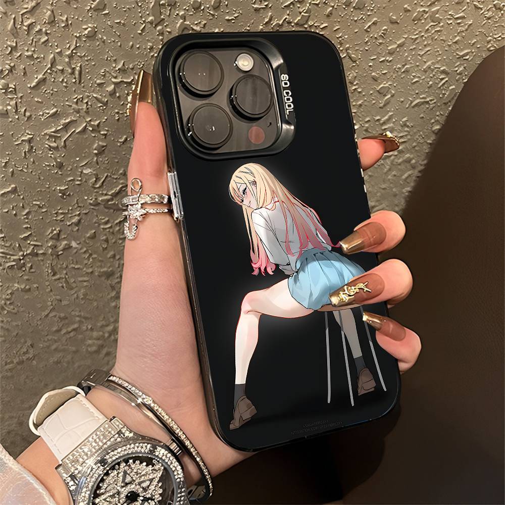 Чехол для телефона M-Marin K-Kitagawa для iPhone 15, 12, 11, 14, 13, 16, 17, E, Max, Plus, Air, Pro, Mini Ударопрочный чехол