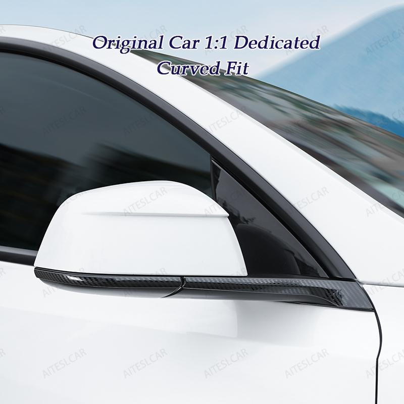 Car Rearview Mirror Protector For Tesla Model YL 2026 / Y Luanch Juniper 2025 2026 Mirror Protector Vehicle Anti-collision Strip