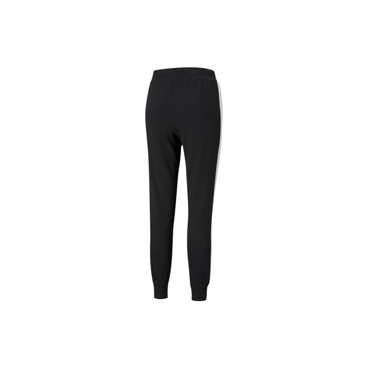 Puma Женские спортивные штаны Iconic T7 с вышитым логотипом Colorblock, черные 531415-01