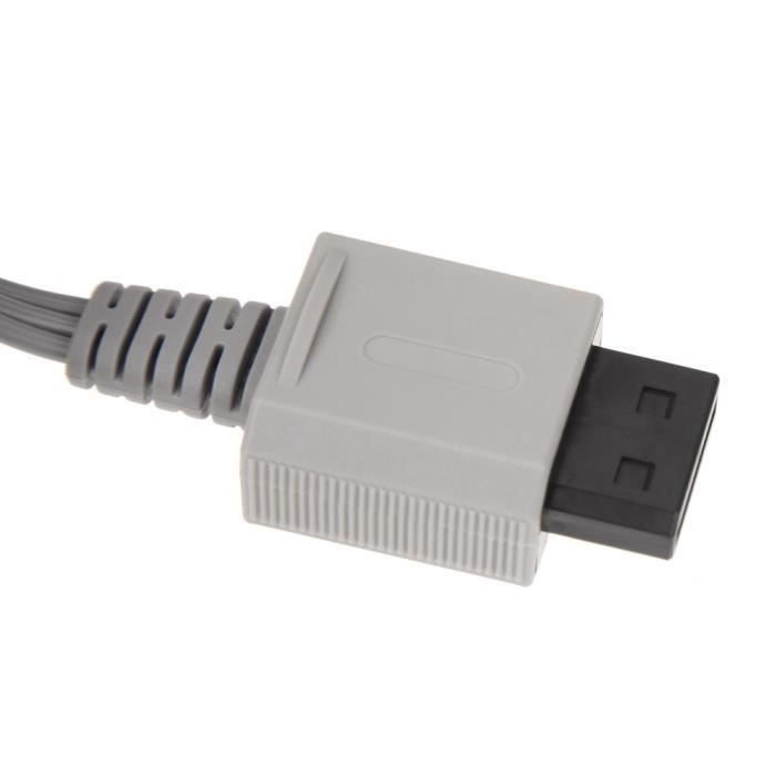 Аудио/видео соединительный кабель - Nintendo Wii - AV Кабель 6 футов 1,8 м - Композитный ретро - 3 RCA Позолоченные