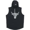 Project Rock Cotton Knit Training Hoodie Vest Men Tops Black 1367108-001