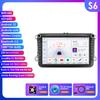 Hizpo 8" 2 Din Multimedia Player for Volkswagen Golf 5 Transporter VW Passat B6 Polo Jetta Skoda Seat Android 13 Intelligent Carplay Car Radio GPS