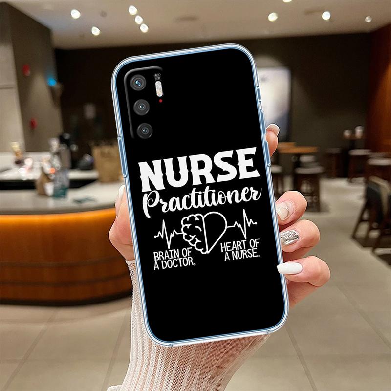RE22 Doctor Nurse Transparent Phone Case for Motorola Moto G40 G04 G05 One Ace Action  Fusion + Plus Hyper Macro Vision Zoom