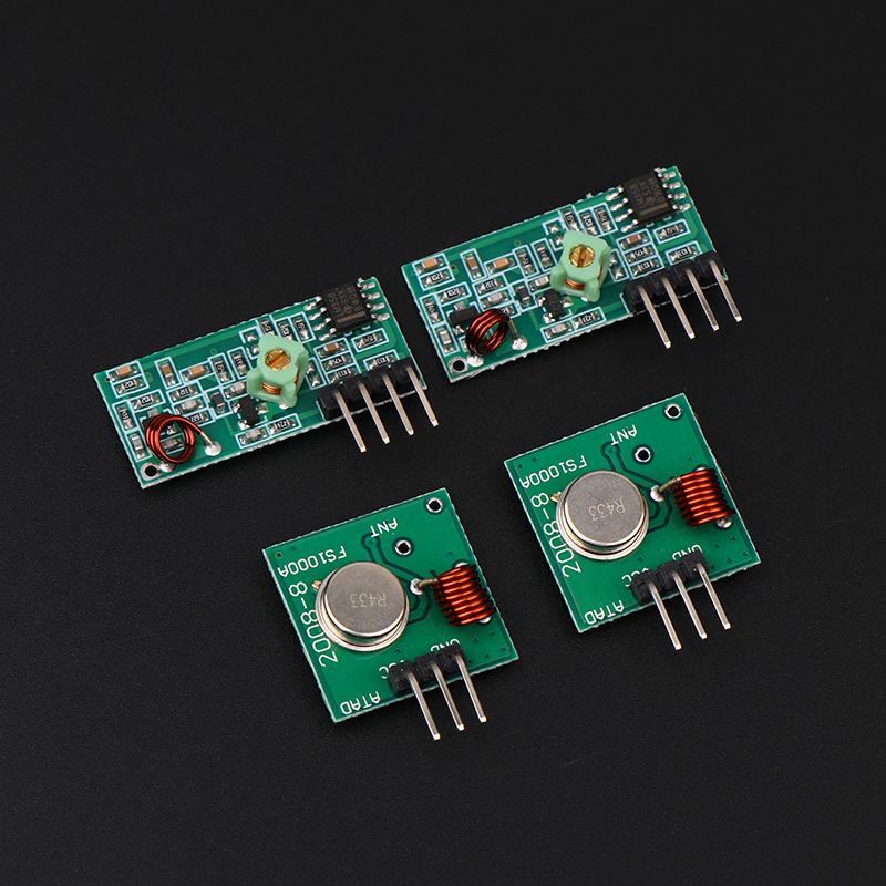 433 МГц 315 МГц Модуль Передатчика Приемника Модуль Связи Беспроводной Модуль Передатчика Для Arm/Mcu И Для Arduino Комплект Для DIY