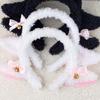 Halloween Sheep Cosplay Accessories Sheep Headband Sheep Tail Skirt for Children Women Halloween Lamb Role Play Outfit