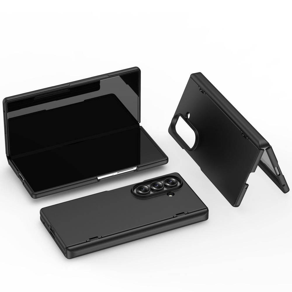 For Samsung Galaxy Z Fold 7 Phone Case Magnetic Hinge PC Hard Case with Tempered Film Magsafe Wireless Charge Cover Galaxy Fold7