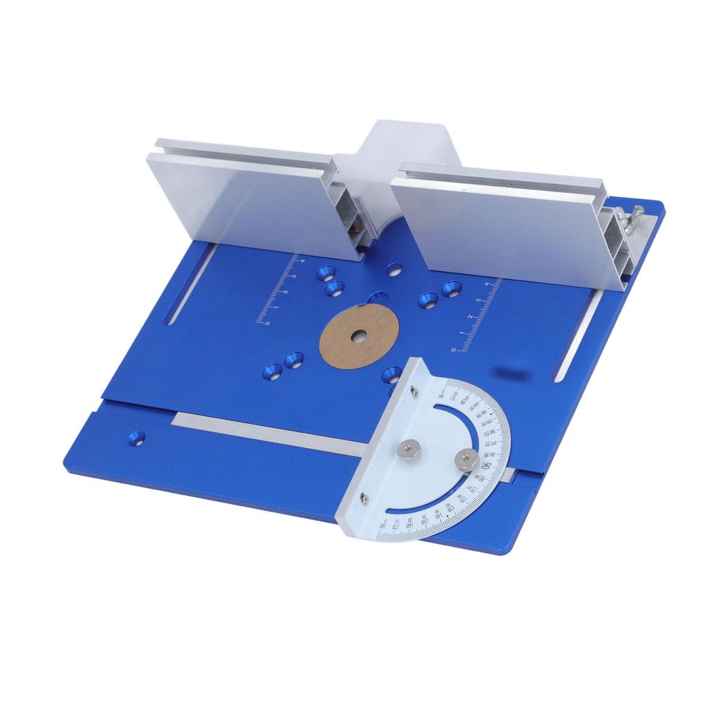 Вставная пластина для фрезерного стола, алюминиевый сплав, перекидная доска, столярные верстаки, пластина для фрезерного стола