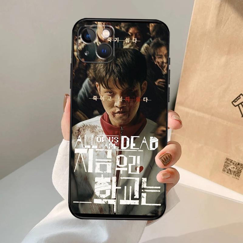 All of us are dead Hot Phone Case For iPhone 16 15 14 11 12 13 Pro Max Mini Plus X XS Max XR Cover Coque