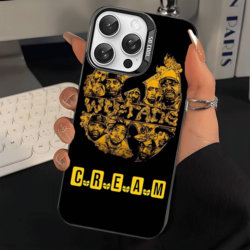 Чехол для телефона W-wu T-tang Clan Hip-hop Music Group Для IPhone 16 15 14 13 12 11 Pro Max 17 Plus Цветной чехол