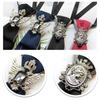 Uniform Ties For Janpanese JK Uniform Cosplay Accessory Neckwear Jk Seifuku Anime Necktie with Rhinestones Metal Charm