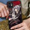 Чехол для телефона Hellsing в стиле аниме ужасов для iPhone 16 15 14 11 12 13 Pro Max Plus 12 XS Max Задняя крышка Матовый чехол