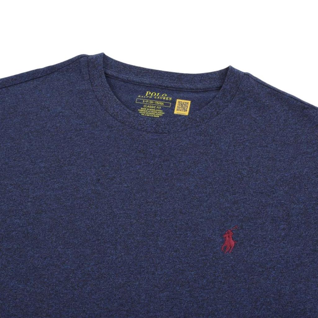 Polo Ralph Lauren SS26 Хлопковая футболка с коротким рукавом и вышитым логотипом-пони, классическая версия, мужская футболка 710706747-052