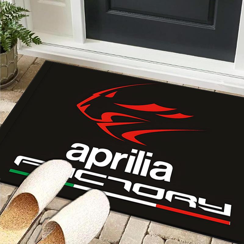 Коврик Aprilia Racing Подходит для помещений и улицы, Ковры для игровой комнаты, Домов, Офисов, Гостиных, Домашний декор, Рождественский подарок для фаната