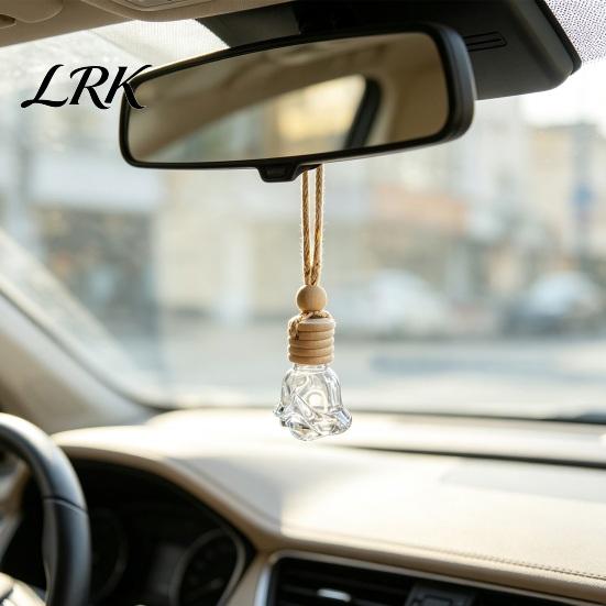 Декоративный подвесной освежитель воздуха, кулон-бутылочка с парфюмом для автомобиля, креативный диффузор-украшение для автомобиля, портативный держатель для эфирных масел, интерьер