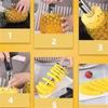 1pcs Pineapple Slicer Peeler Peeler Stainless Steel Fruit Spiral Rotary Knife Gadgets Cooking Tools Kitchen Accessories Gadgets