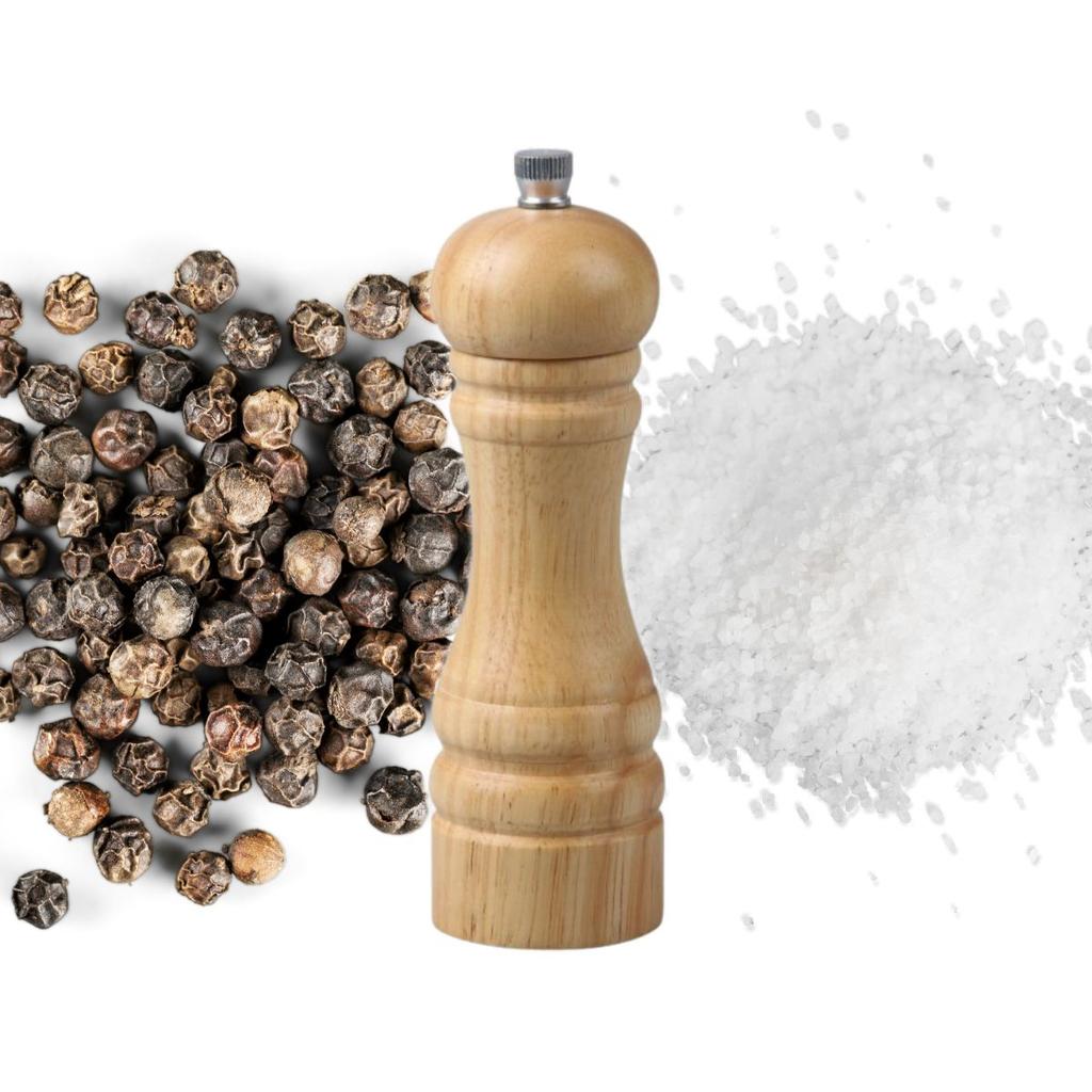 Ручная мельница для перца цвет дерева 18 см FM Professional Различные арт.. 22529