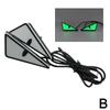 Motorcycle Triangle Demon Eyes On Flashing Lights Modified Motorcycle Trim Accessories Universal Motorcycle LED Demon Eye