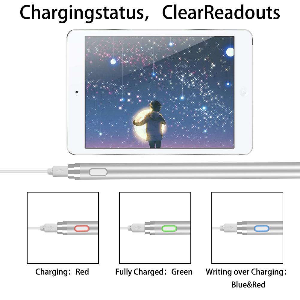 YurKem Универсальный стилус для Apple iPad Tablet Мобильный телефон Стилус для рисования Карандаш для телефона Планшет Ручка-карандаш для сенсорного экрана Android IOS