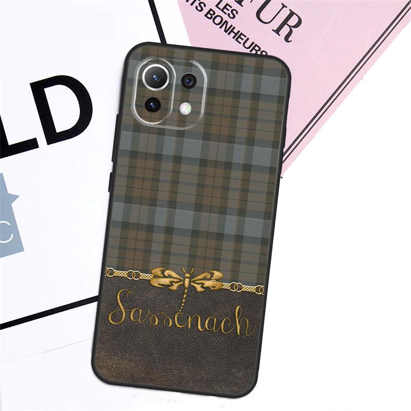 Чехол Sassenach из шотландки Tartan для Xiaomi 17 Pro Max 14 15 Ultra 13T 15T 14T Pro POCO X7 Pro X5 X6 F5 F6 F7 F8