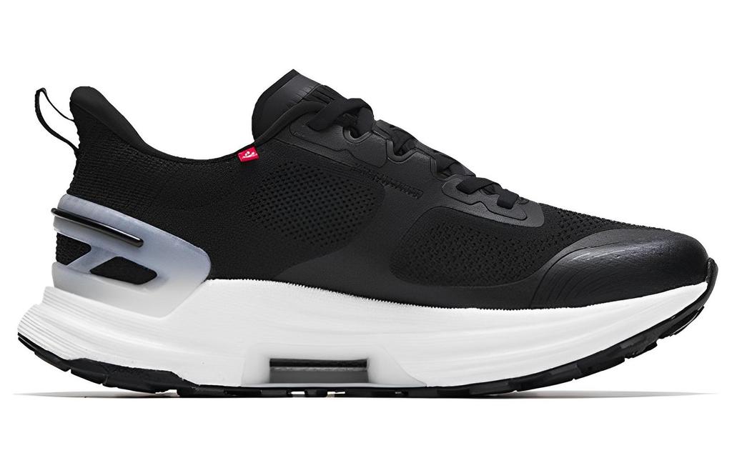Women's Sneakers ANTA Gen 3.0 Running Shoes Women's Low-top Black White Silver