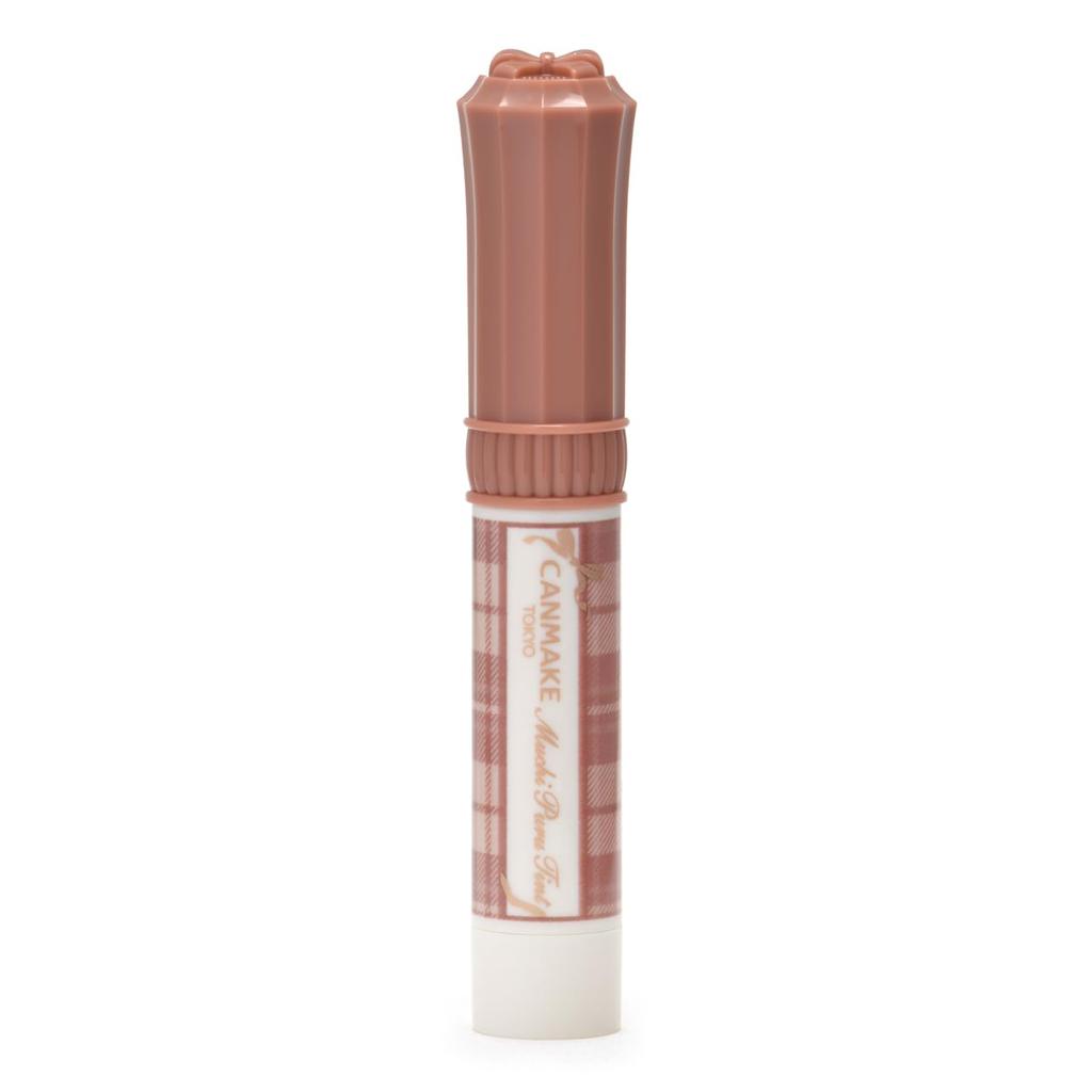 CANMAKE Блеск для губ Mochi Plump Tint 04 Choco Milk 2,7 г — коричневый оттенок для придания объема и сияющего эффекта