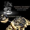 VA VA VOOM Hollow Calendar Men's Watch Multifunctional Diamond Inlaid Steel Band Waterproof Watch