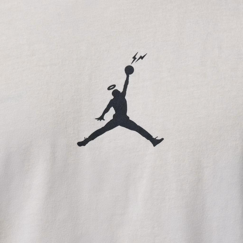 Jordan × Fragment Design × Union Свитшот с круглым вырезом Простая футболка с коротким рукавом Мужская футболка IM6556-110