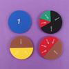 Math  Learning Tool Fraction Instrument Demonstrator Math Teaching  Montessori Educational Fraction Educational