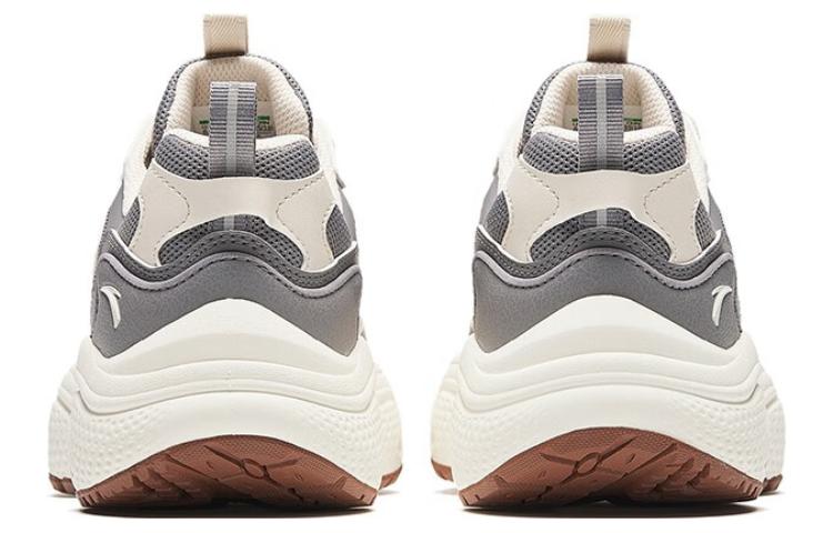 Men's Sneakers Anta Cushioning Slip Resistant Abrasion Resistant Breathable Low top Casual Shoes Men's Gray