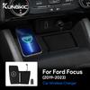Беспроводная Быстрая Зарядка Держатель для Автомобиля Для Ford Focus 15W Зарядное Устройство для Мобильного Телефона Накладка Аксессуары