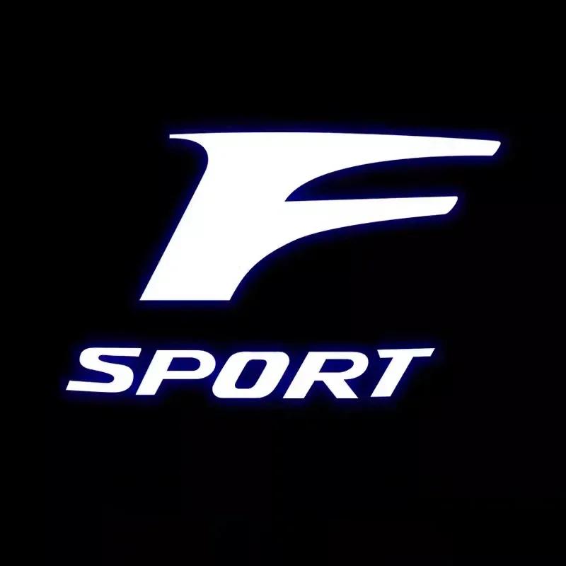 For Lexus F SPORT ES RX NX LS UX LM LX GX LC RZ IS CT GS RC HS SC Car Door Welcome Light Logo Projector Lights Accessories