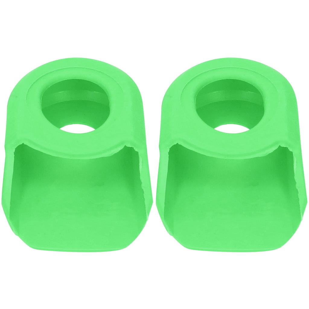2pcs Silicone Mountain Bike Crank Cover Road Folding Crankset Protective Case