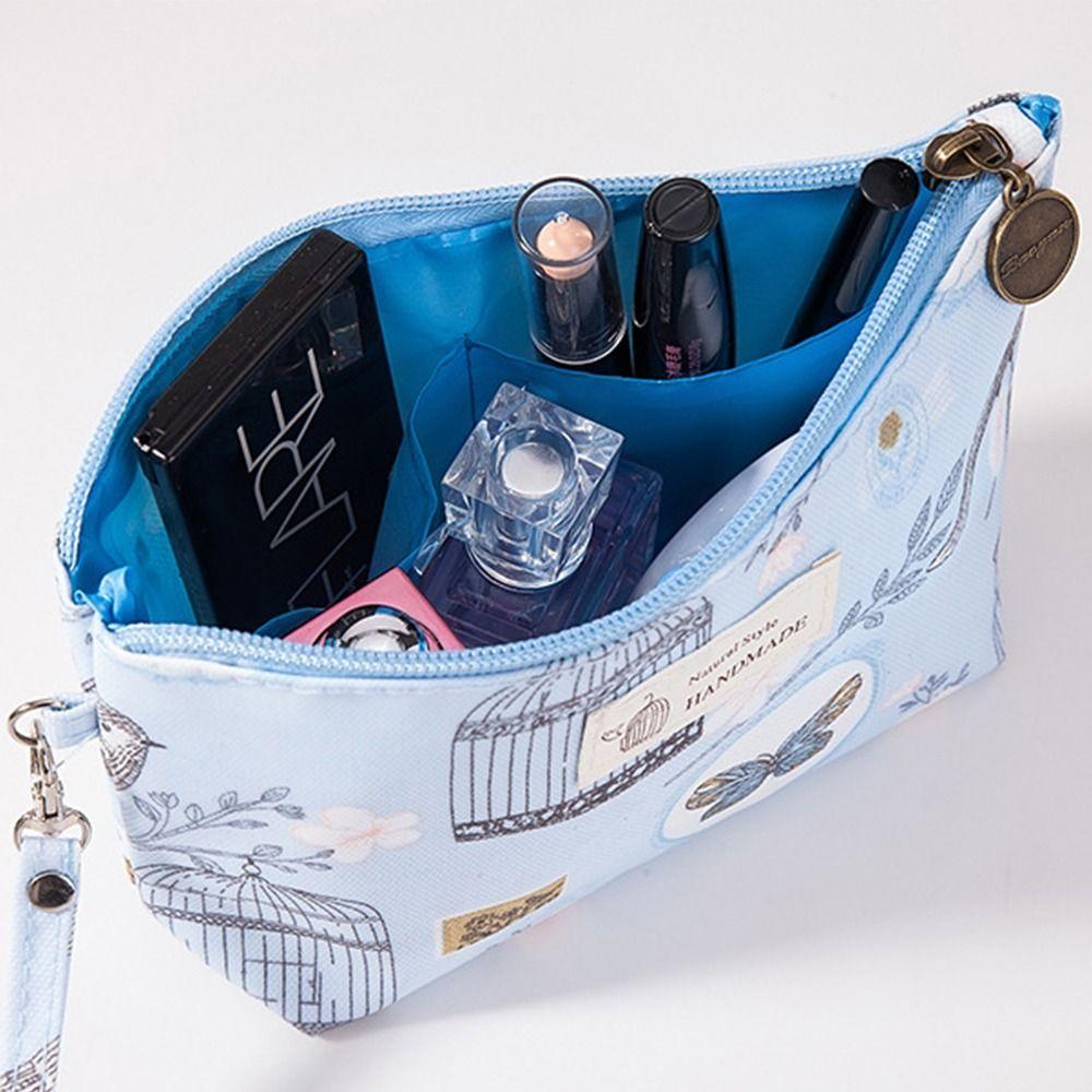 Pouch Flower Printing Beach Bag Women Clutch Bag Cosmetic Bags Toiletry Handbag Korean Storage Bags