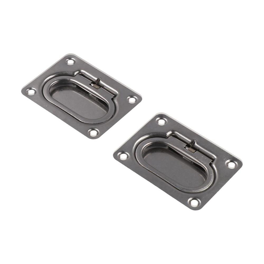 Anti-Rattle Pull Flush Lift Ring Marine Grade Lockable Hold Down Clamp Boat Accessories