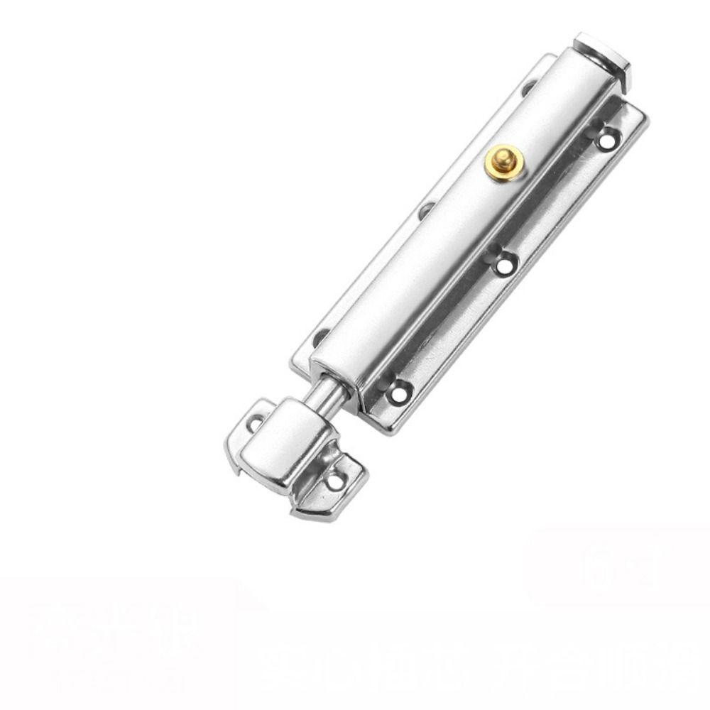 Spring Automatic Door Bolt Anti-theft Door Hasps Retro Door Buckle  Guard