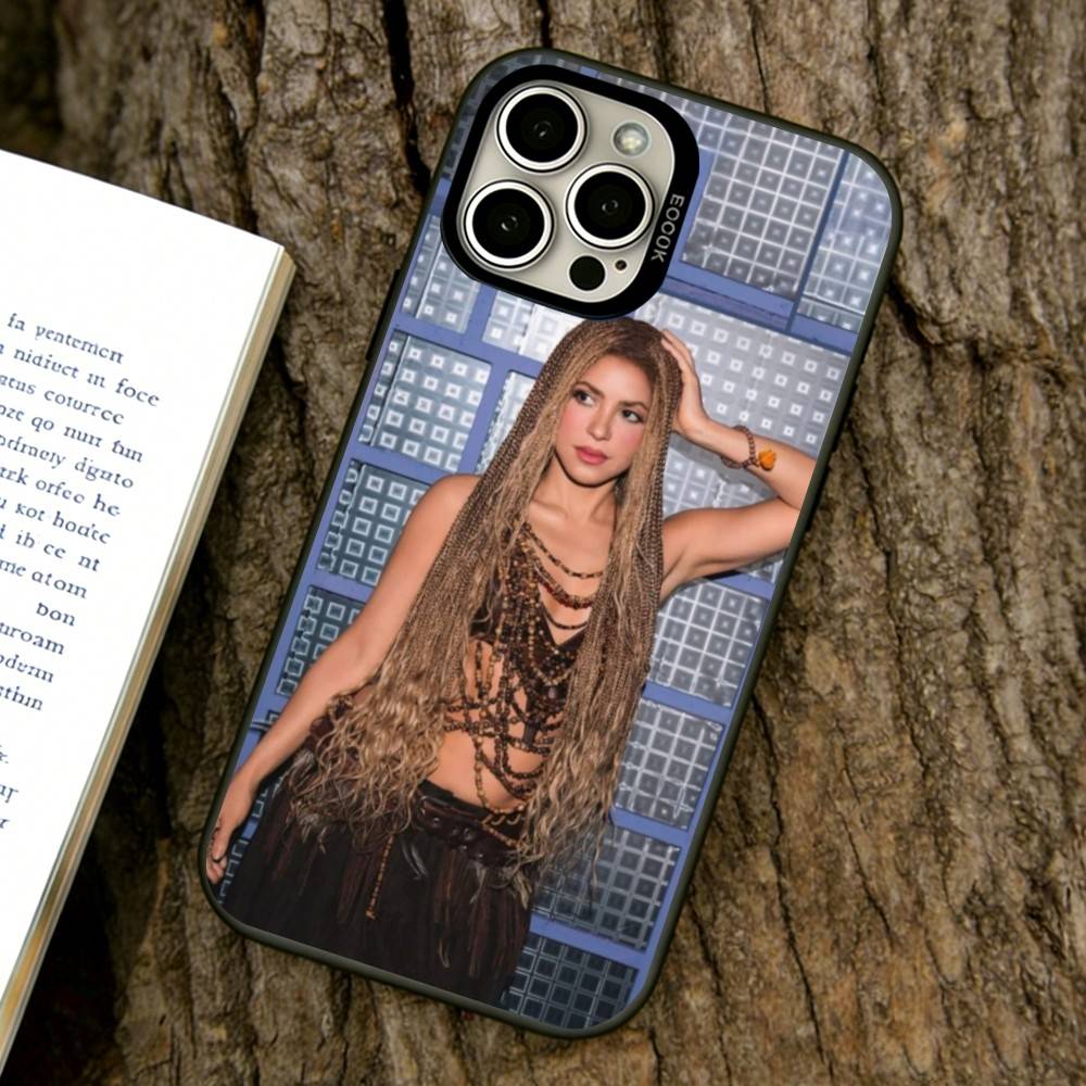 Shakira Singer Phone Case For iPhone 17,16,15,14,13,12,11 Plus,Pro Max,XS,Colorful Silver Phone case Funda Cover